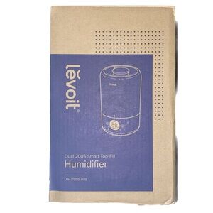 Levoit Dual 200S Smart Top-Fill Humidifier Model LUH-D3015-BUS, Light Blue